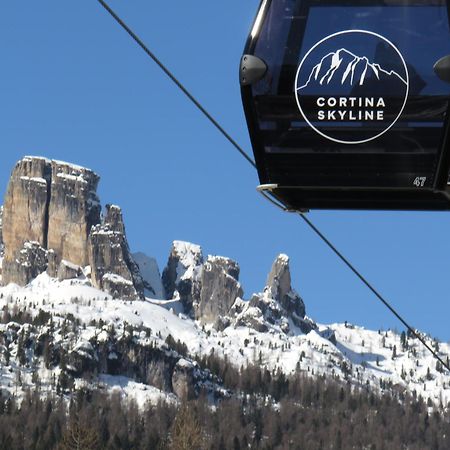 Ciasa Vervei Cortina dʼAmpezzo Exteriör bild
