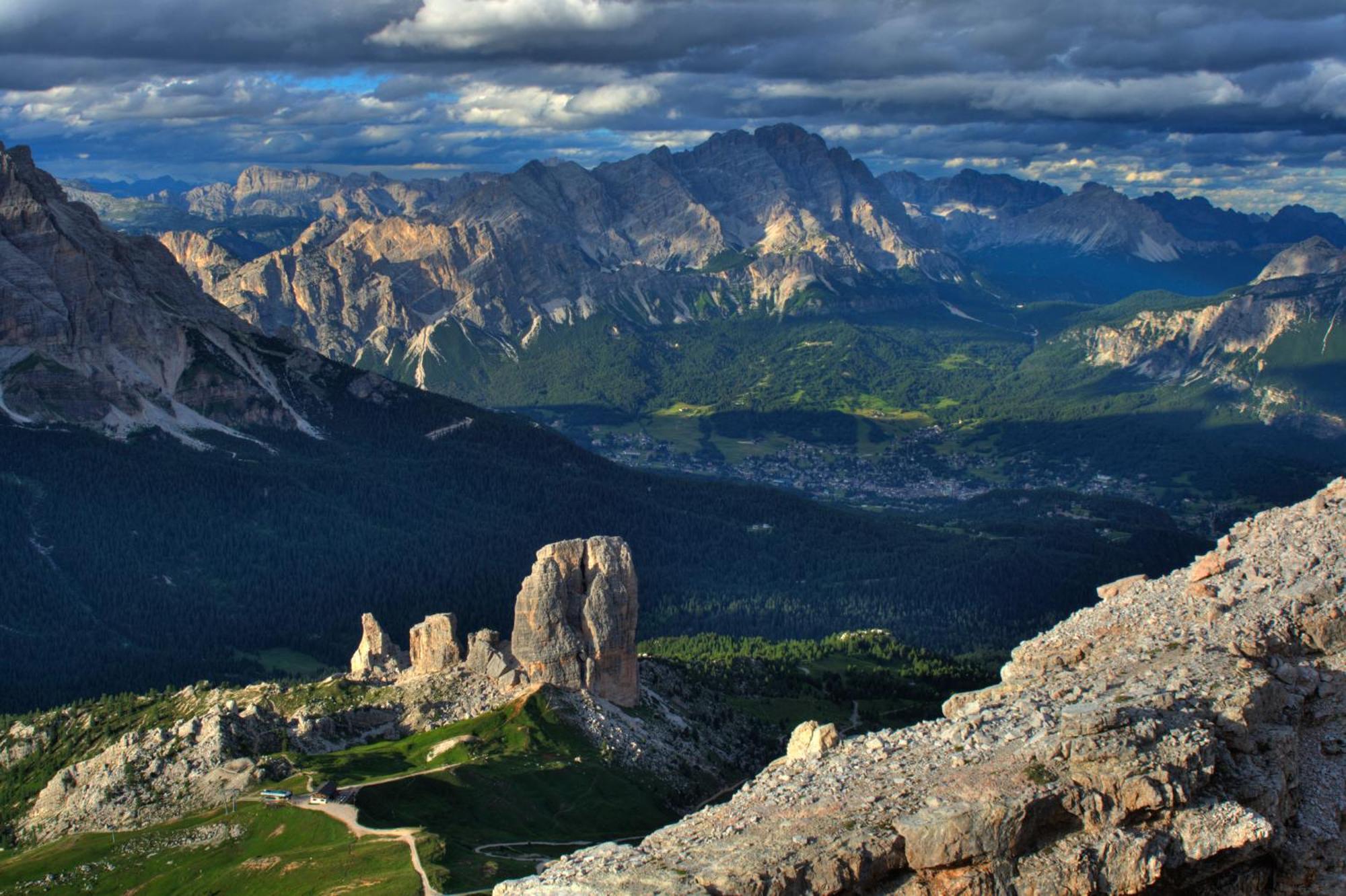 Ciasa Vervei Cortina dʼAmpezzo Exteriör bild